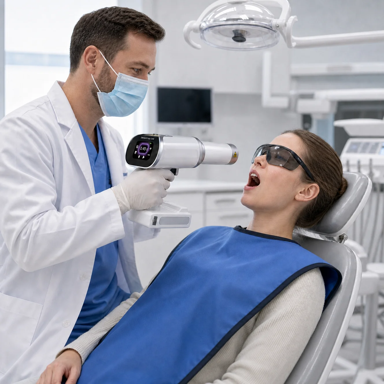 Unidad de Rayos X Dental, Sistema de Imagenología Intraoral Digital RVG, Máquina de Rayos X Portátil para Clínica Dental
