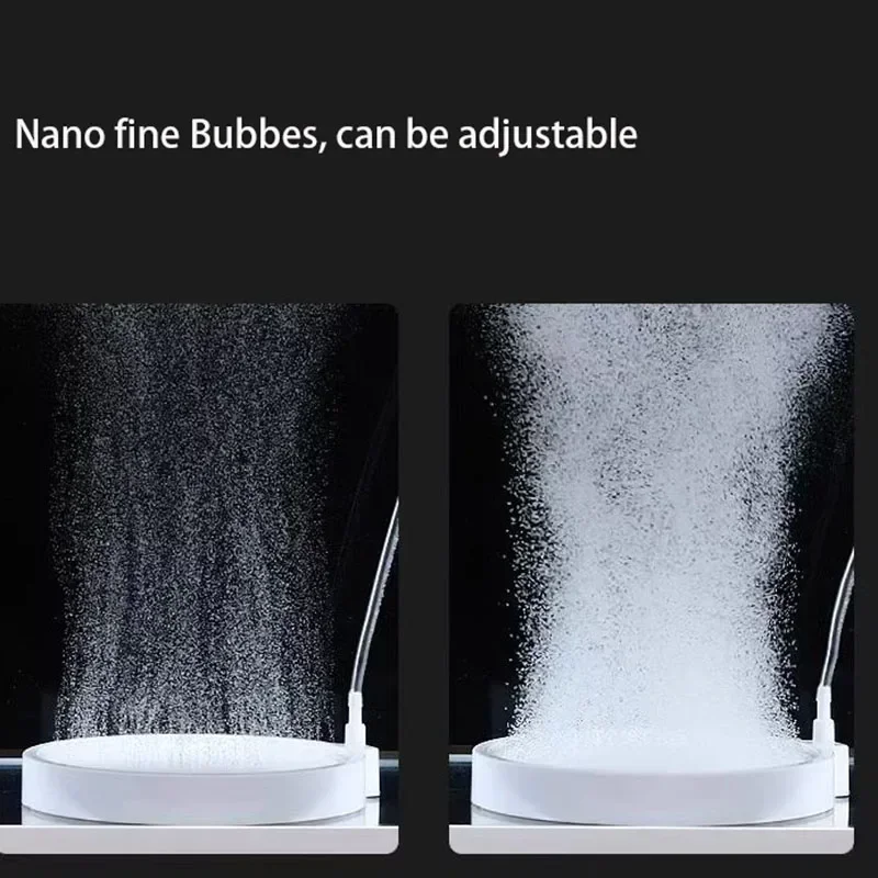 35/50/80/100mm pecera acuario Nano aire piedra oxígeno aireador bomba de estanque de burbujas de aire accesorios de suministro de oxígeno hidropónico