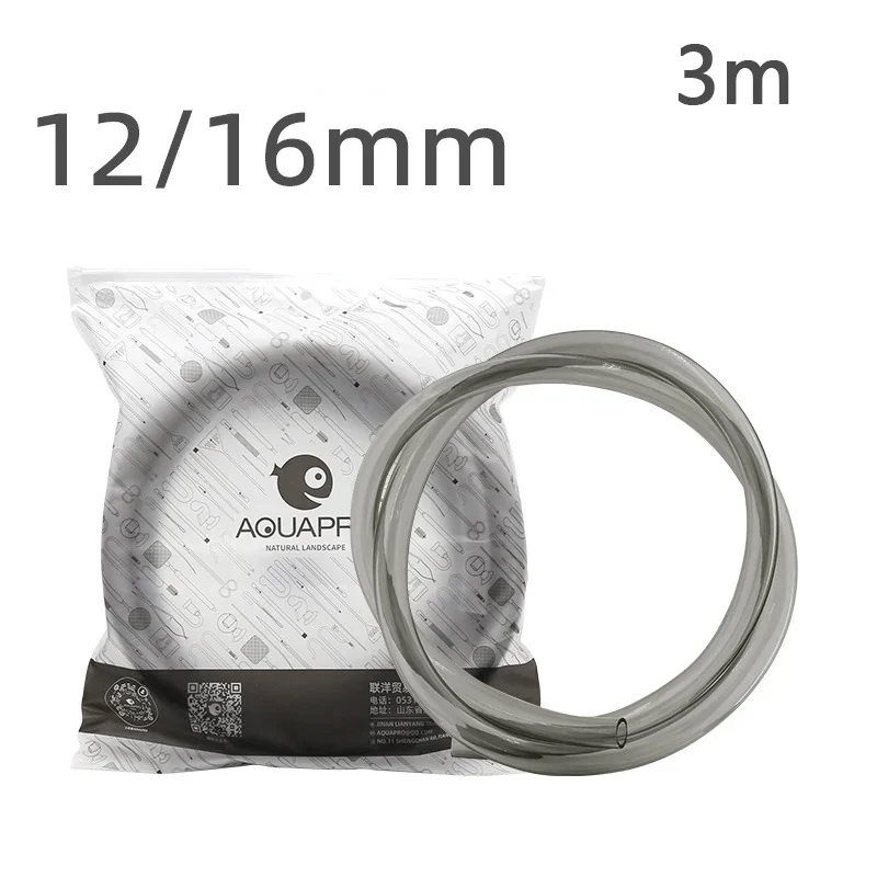 Tubo de Agua de PVC para Acuario AQUAPRO, Tubo Flexible para Cambio de Agua, Resistente a la Corrosión, para Bomba de Agua, Filtro, 3m