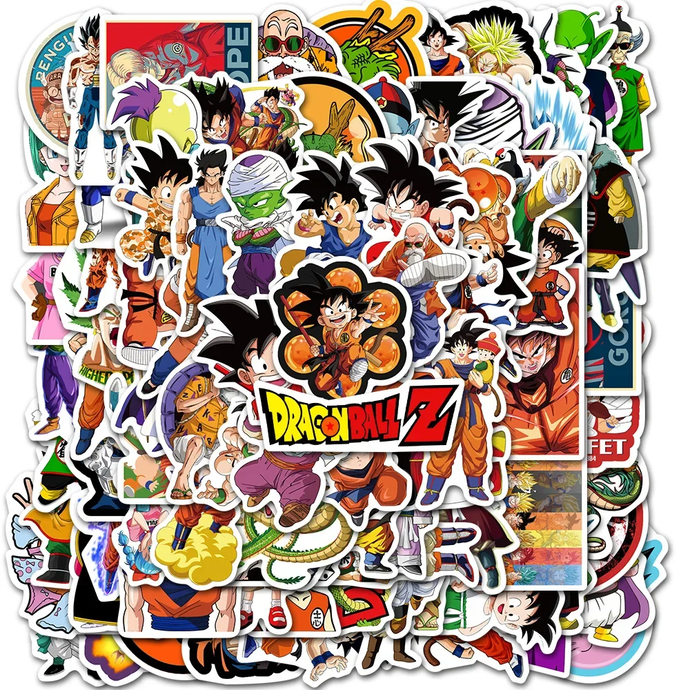 100 Uds mezcla de pegatinas de colección de Anime impermeables DIY Graffiti teléfono portátil equipaje guitarra cuaderno taza pegatinas de dibujos animados juguete para niños