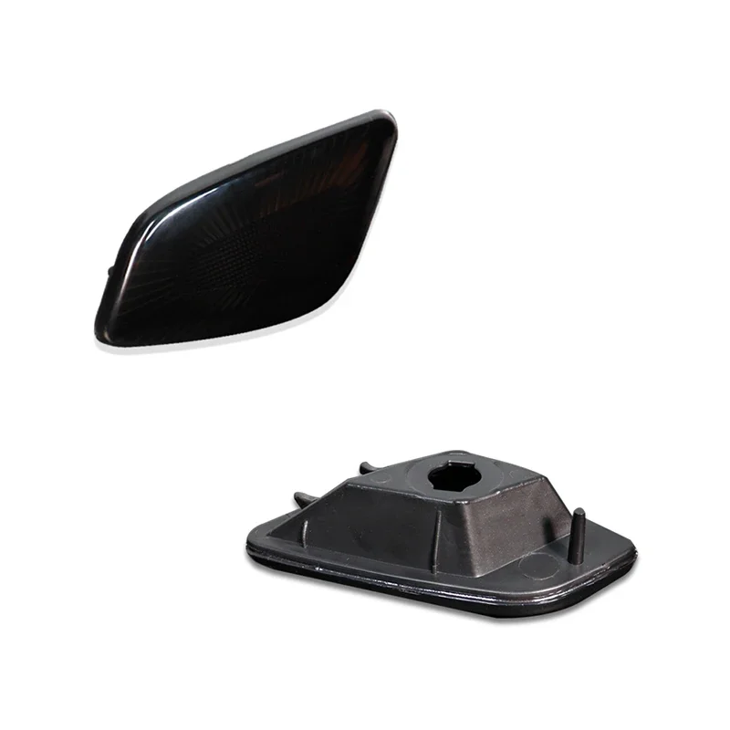Para Jeep Wrangler TJ 1997-2006, luz de señal de giro de parachoques delantero de coche y cubierta de luz de marcador lateral de guardabarros delantero, carcasas sin bombilla/enchufe