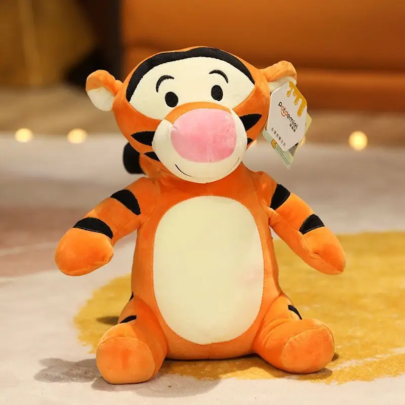 Muñecos de Peluche de Piglet, Tigge, Eeyore y Winnie Pooh, Animales de Peluche, Regalos de Navidad y Cumpleaños, Juguetes para Niños