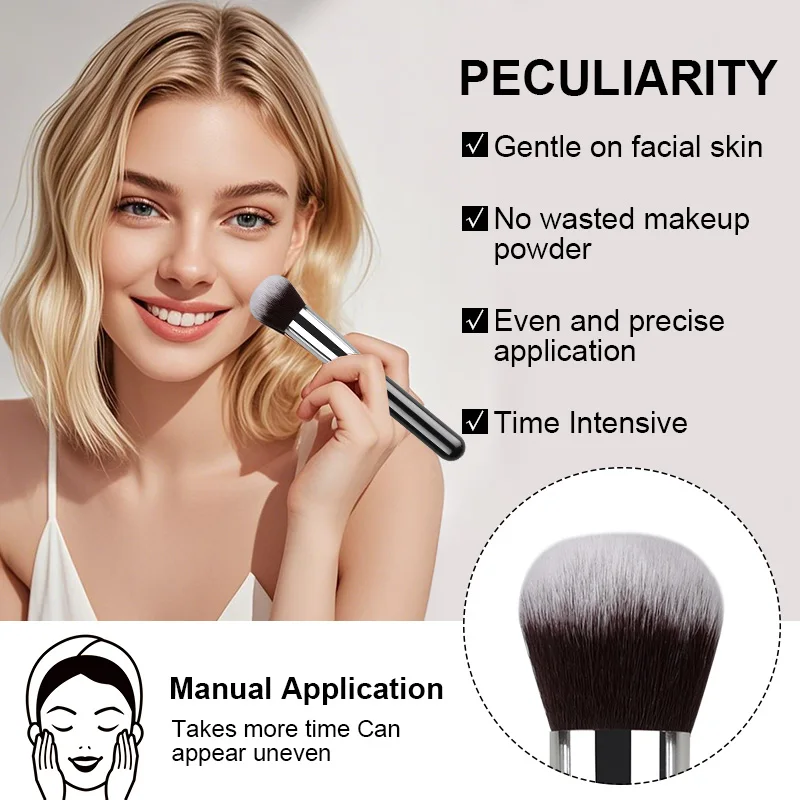 Set Profesional de 14 Brochas de Maquillaje Suaves y Esponjosas para Base, Sombra de Ojos, Corrector, Difuminado y Colorete, Brocha Kabuki, Herramientas de Belleza para Mujer