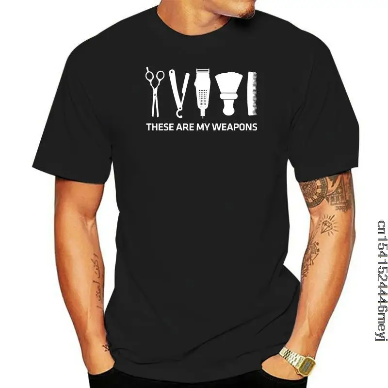 Camiseta de moda para mujer, estilo veraniego, armas de barberos, estas son mis estándares, 2022