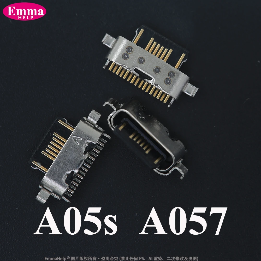 10 piezas de Conector de Carga USB para Samsung A06 A07 A05 A04 A13 A14 A15 A17 A25 A31 A50s A51 A16