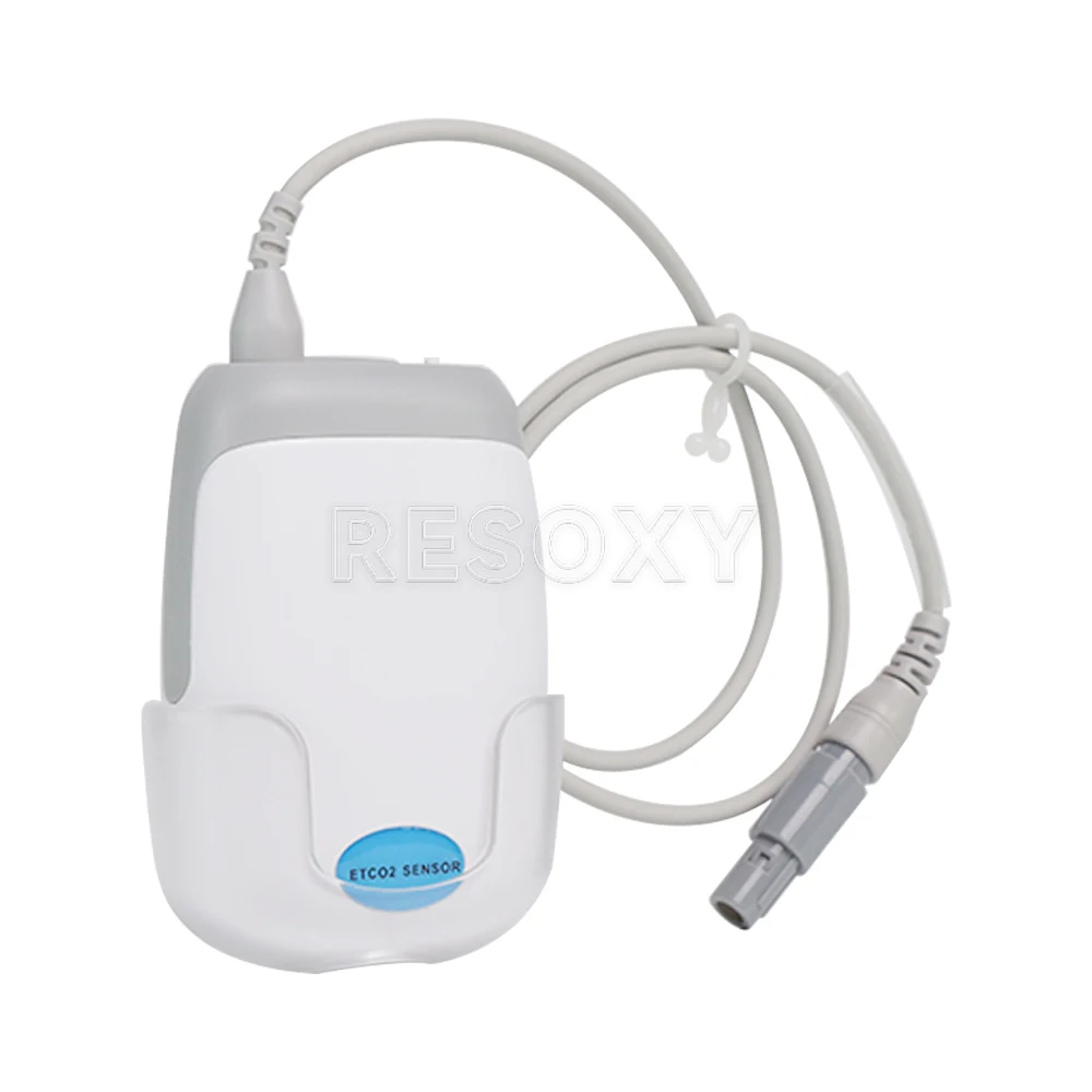 Módulo Sensor Médico de ETCO2 para Monitor de Pacientes 8000C, Módulo de Extensión Enchufable para Capnografía de Flujo Principal y Lateral, CO2 al Final de la Expiración