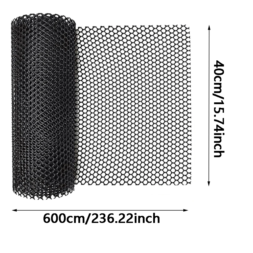 Red de protección anticaídas para balcón, valla de seguridad de jardín de plástico antirrobo, 40cm de ancho