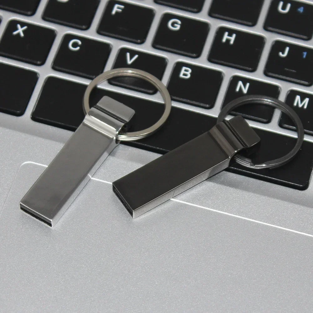 Unidad Flash USB 3,0 Memoria de 128GB Memoria USB Memory Stick Pen Drive U Disk Llave de Metal Unidad USB de pulgar para PC portátil 32GB/64GB