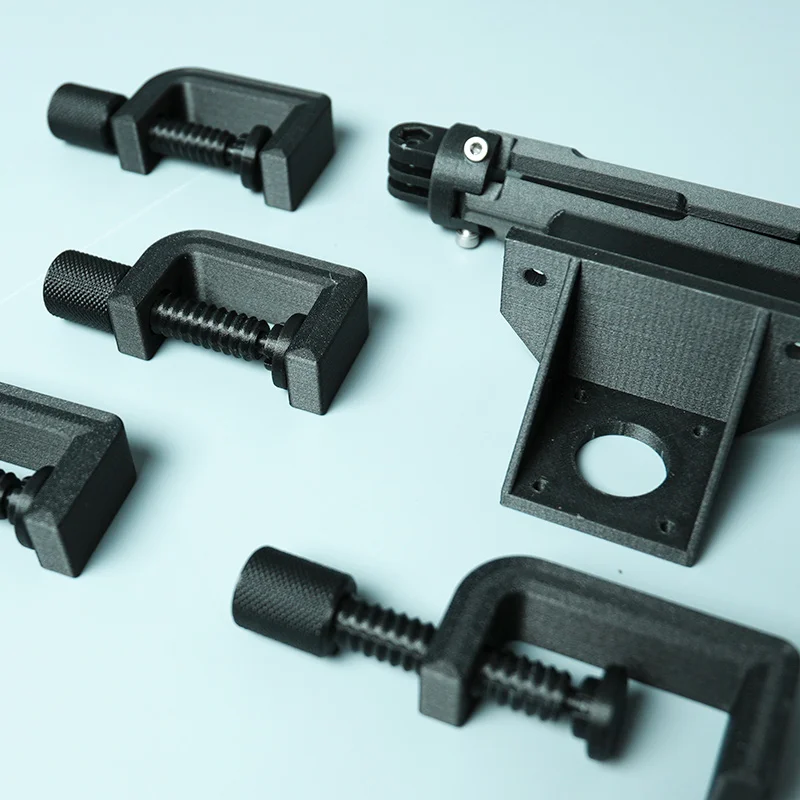 Filamento de impresora 3D eSUN de fibra de carbono PLA 1KG 1,75 MM impresión rápida PLA-CF filamento PLA de fibra de carbono de alta resistencia para laboratorio Bambu