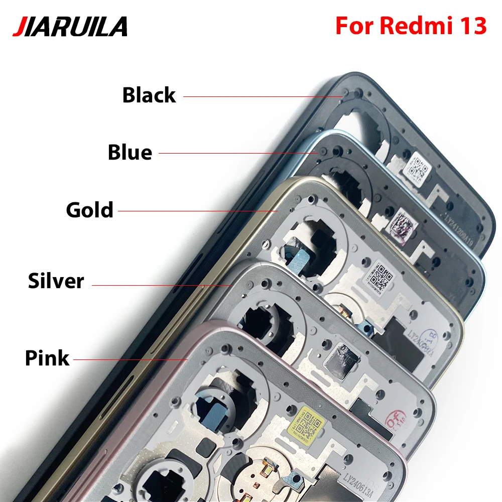 NUEVO Marco Central, Carcasa Intermedia, Bisel, Piezas de Repuesto para Xiaomi Redmi 13 13C 14C A5