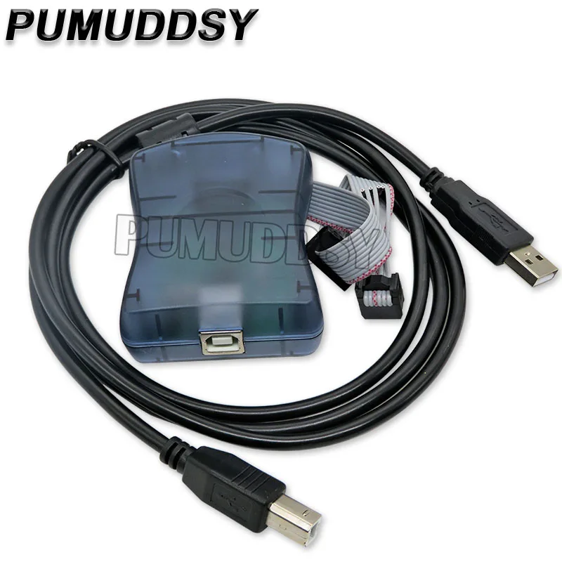Programador STK500 AVR ISP, interfaz de doble cabezal Compatible con AVR ISP, Booloader de carga para Arduino, programa de grabación para AVR FDKJGECF