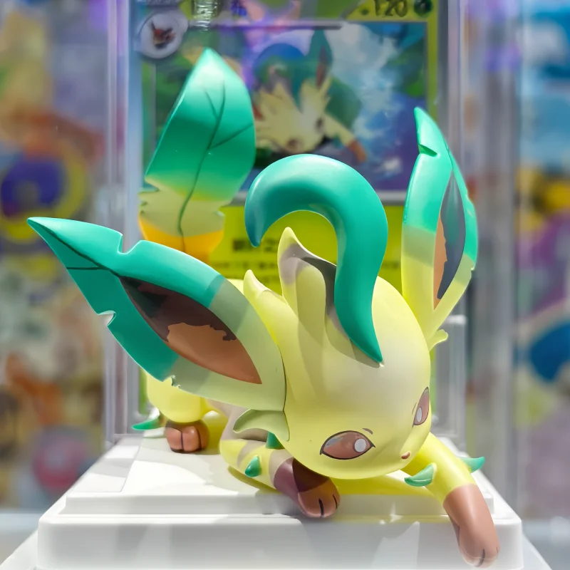 Nueva Colección de Figuras Ilustradas Originales PKM PTCG Vol.3 Serie Eevee, Set de Figuras Coleccionables, Juguetes Sorpresa, Modelo Coleccionable