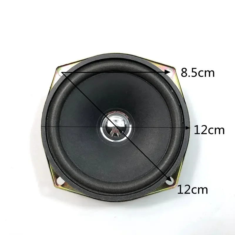 SOTAMIA 2 uds 5 pulgadas Unidad de altavoz de sonido de rango completo 120mm 4 Ohm 10W altavoz de Audio para coche sonido DIY música altavoz de cine en casa