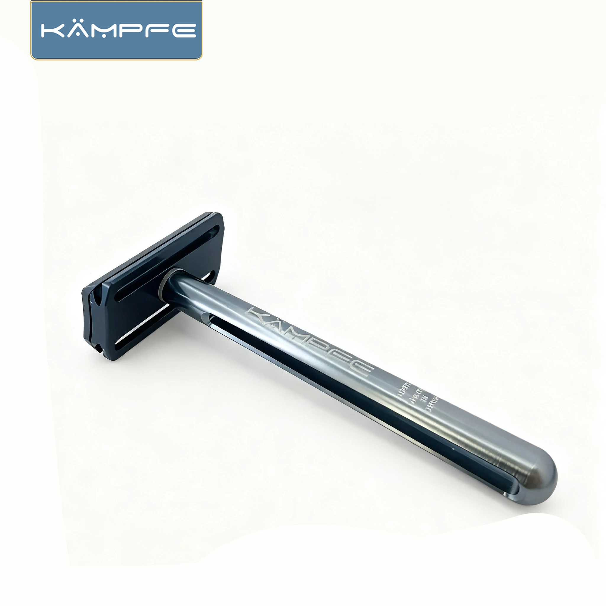 KAMPFE - Maquinilla de Afeitar de Doble Filo, Fabricada con Aluminio CNC, Ligera y Segura, para Viajes, Regalo para Hombres