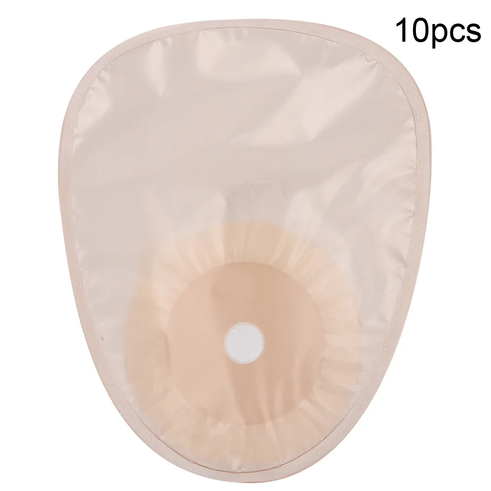 Bolsas de Ostomía Integradas, Bolsa para Recoger Orina, Bolsa Colostomía Cerrada Drenable Desechable, Bolsa para Fístula con Chasis de Espuma