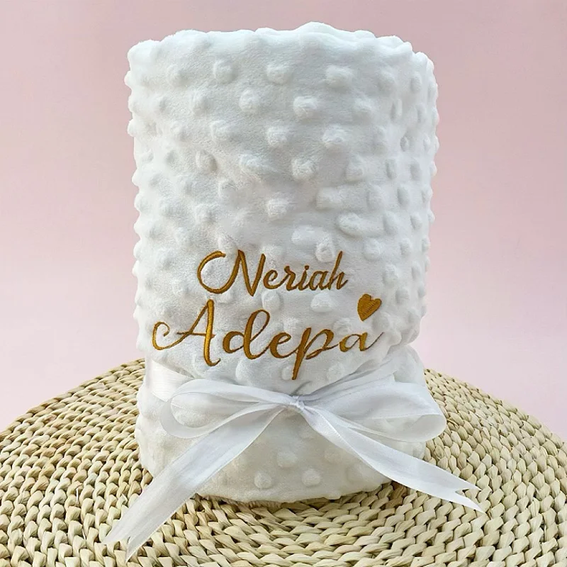Manta de Bebé Personalizada - Manta Envolvente para Cuna, Cochecito o Cama con Diseño Estampado, Regalo Único para Baby Shower o Regalo de Nacimiento