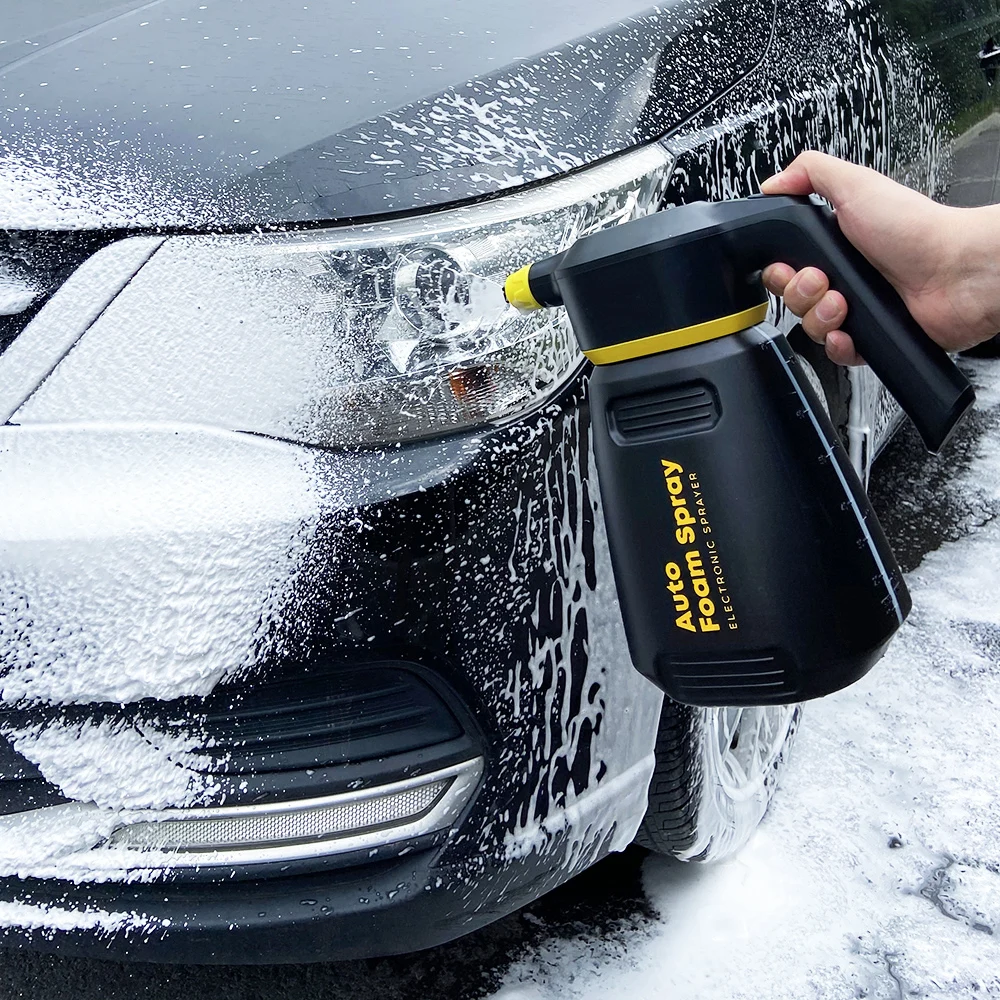 Pulverizador de espuma eléctrico para lavado de coches, cañón de nieve para limpieza de motocicletas, pistola de agua de alta presión, generador, lanza Manual Wap