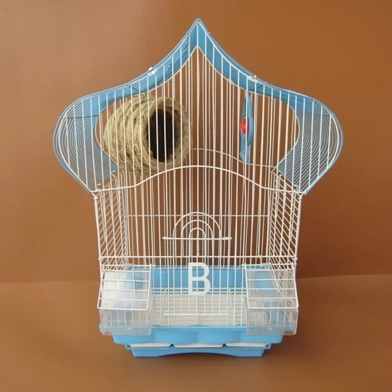 Casa para pájaros colibrí colgante, nido para pájaros en paja, nido de jardín, casa tejida, cabaña, casa para pájaros tejida a mano