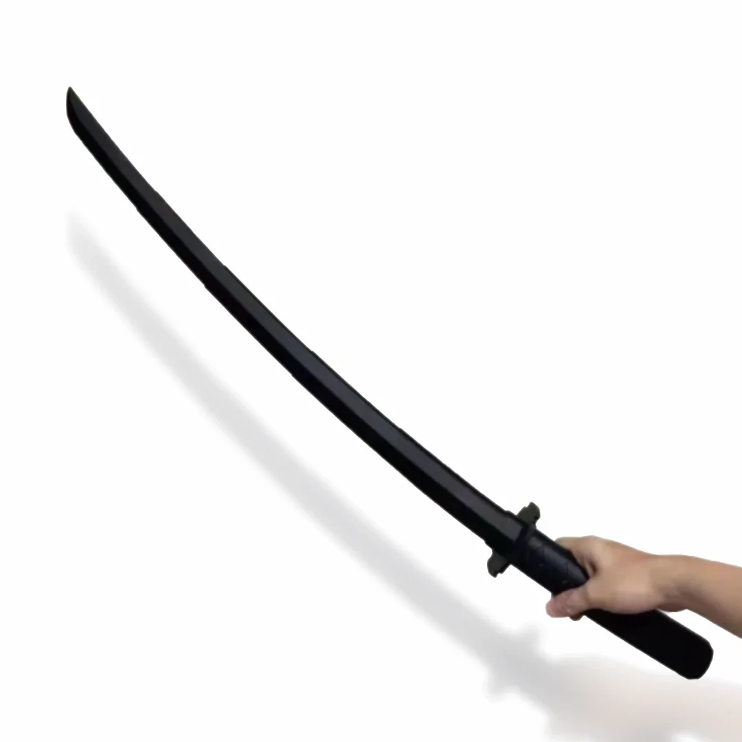 Samurai telescópico recto por gravedad con estampado 3D, juguetes para aliviar el estrés, accesorios elásticos, Katana plegable creativa, regalos divertidos