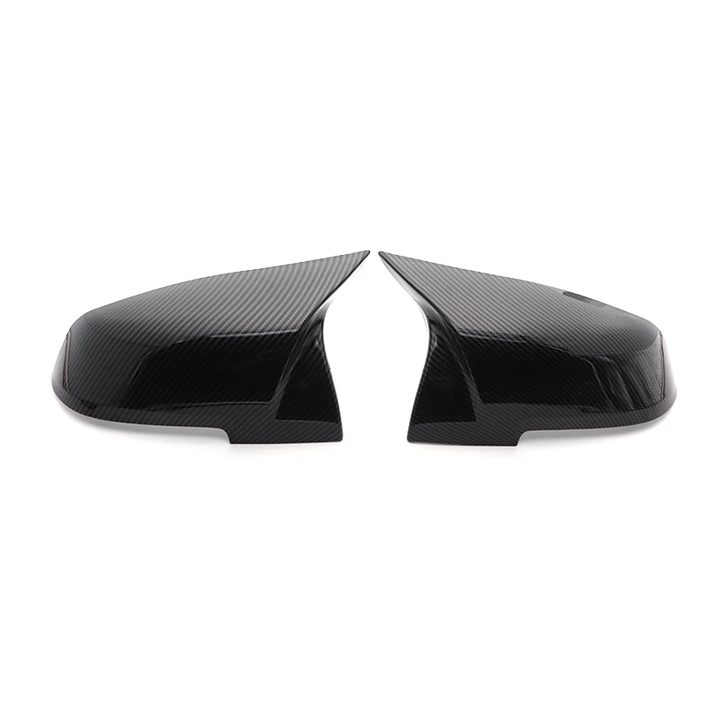 Cubierta de espejo blanco para BMW, cubierta de espejo negro para BMW 1, 2, 3, 3GT, 4, X1, E84, M2, i3, Series F20, F21, F22, F23, F30, F31, F32, F33, F34, F80, 2 unidades