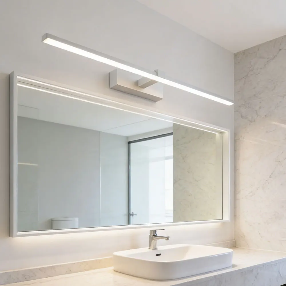 Lámpara LED moderna para espejo de tocador, luz de pared para baño, espejo de maquillaje, faro, accesorio de iluminación interior, decoración de aplique