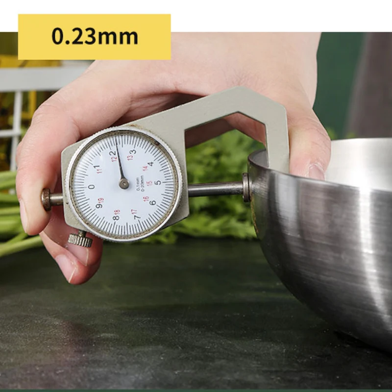 Sartén de acero inoxidable 304, sartén antiadherente, olla para carne frita, utensilios de cocina sin recubrimiento para estufa de Gas y cocina de inducción