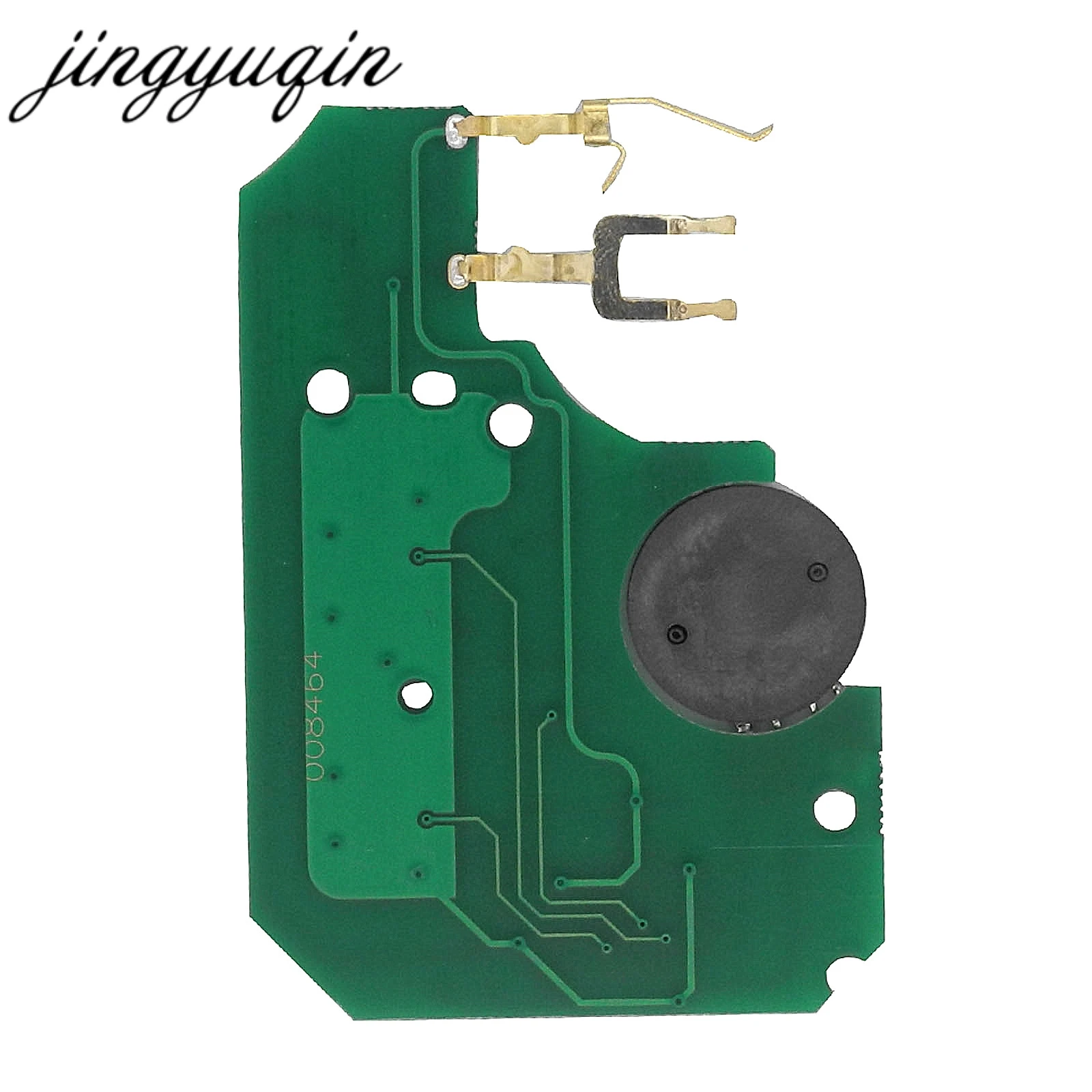 Jingyuqin 10 unids/lote 433Mhz ID46 PCF7947 Chip y inserción de hoja pequeña tarjeta de llave inteligente remota para Renault Megane Scenic Grand 3 botones