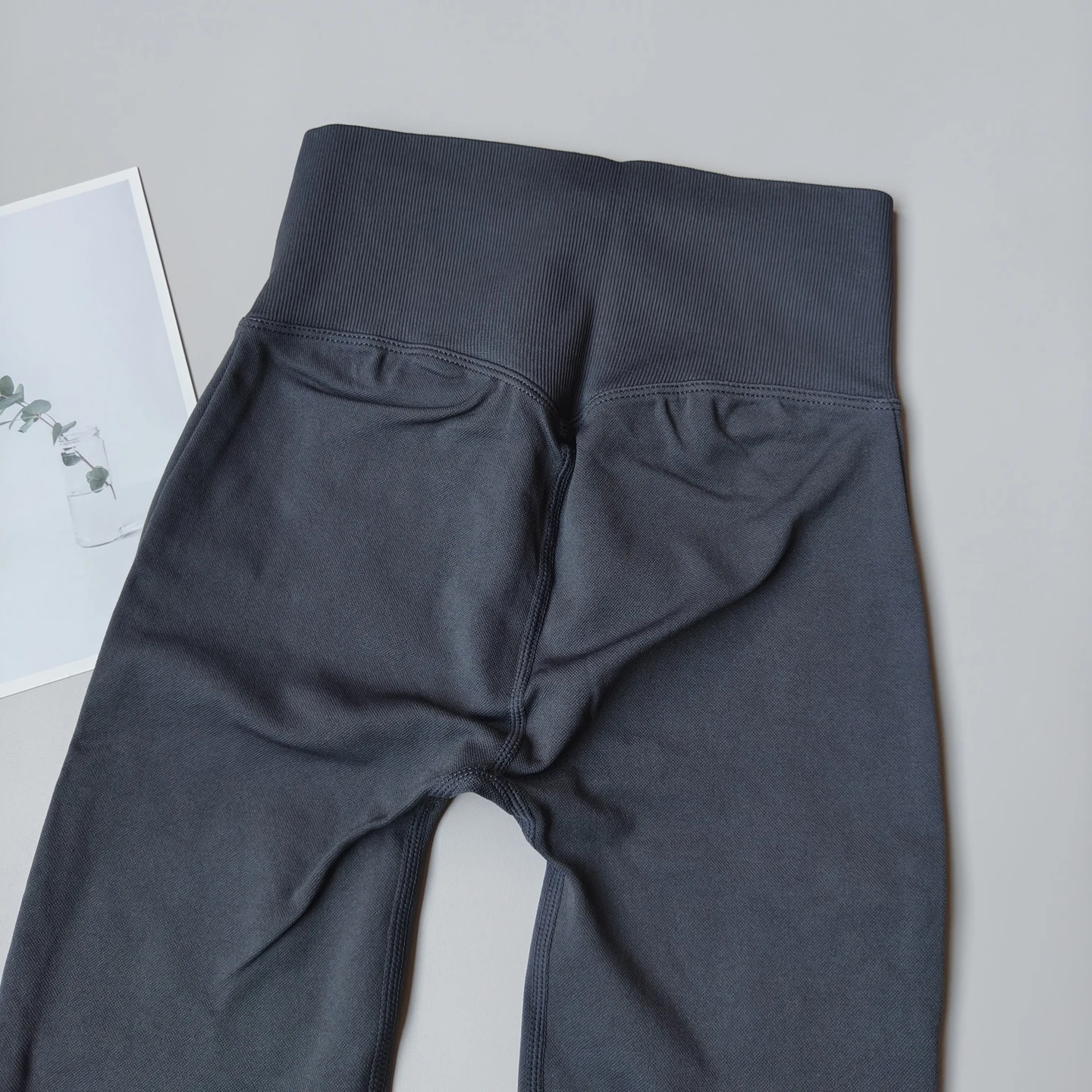 Mallas de Yoga acampanadas de cintura alta sin costuras, pantalones deportivos con parte inferior acampanada para mujer, mallas deportivas ajustadas de gimnasio de alta elasticidad