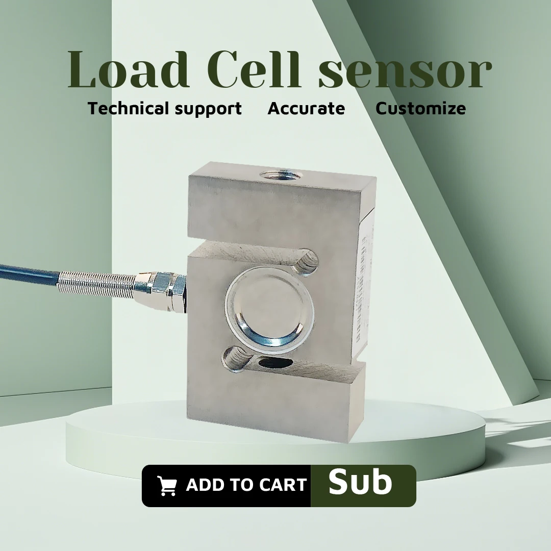 BENGBUZZYQ Célula de carga de compresión de tensión en forma de S 5 kg ~ 5 t, sensor de acero de aleación, resistente al agua IP66, para sistema de control de tolva de grúa