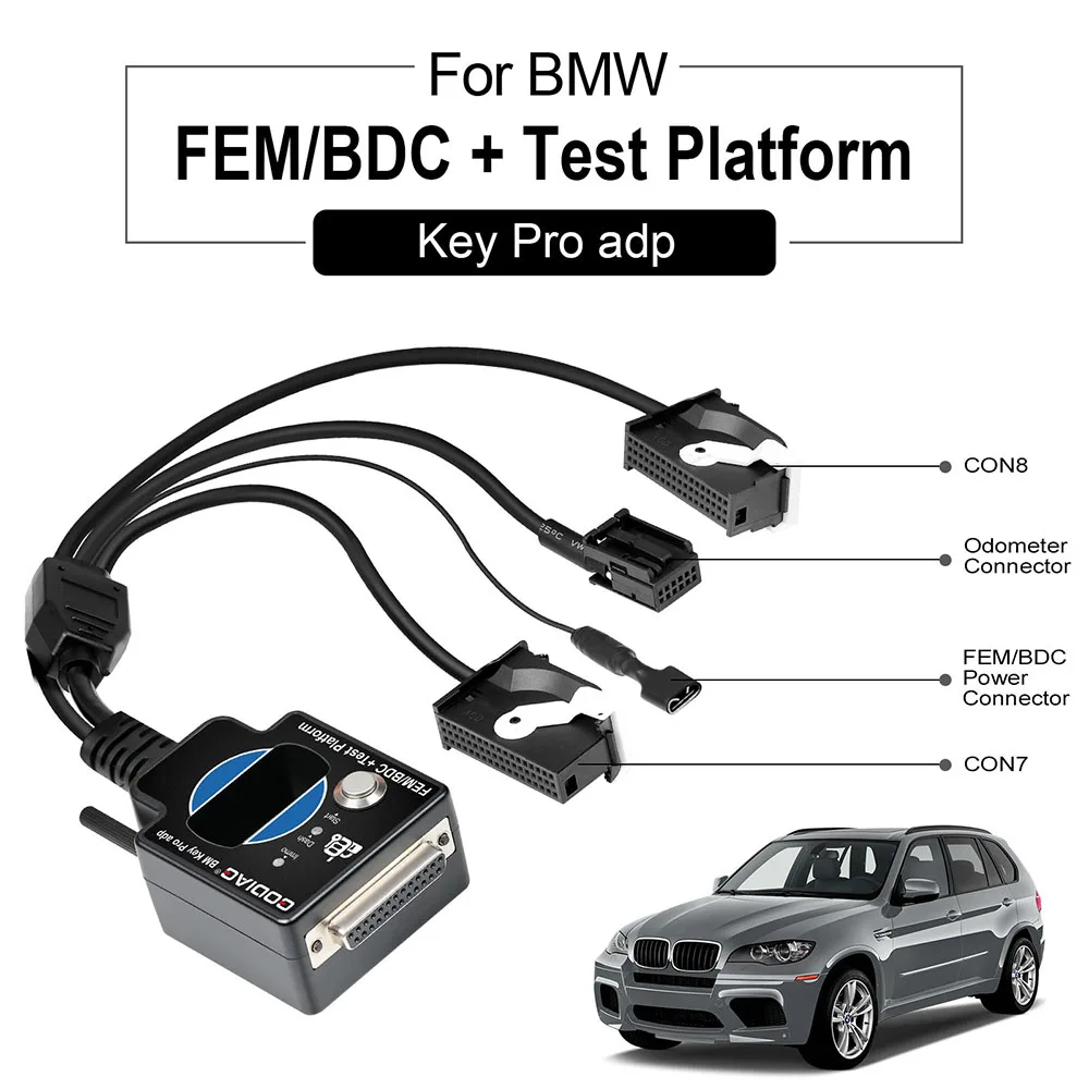 Plataforma de prueba GODIAG FEM BDC para programación BMW compatible con todas las llaves perdidas funciona con Lonsdor Autel VVDI2 CGDI ACDP