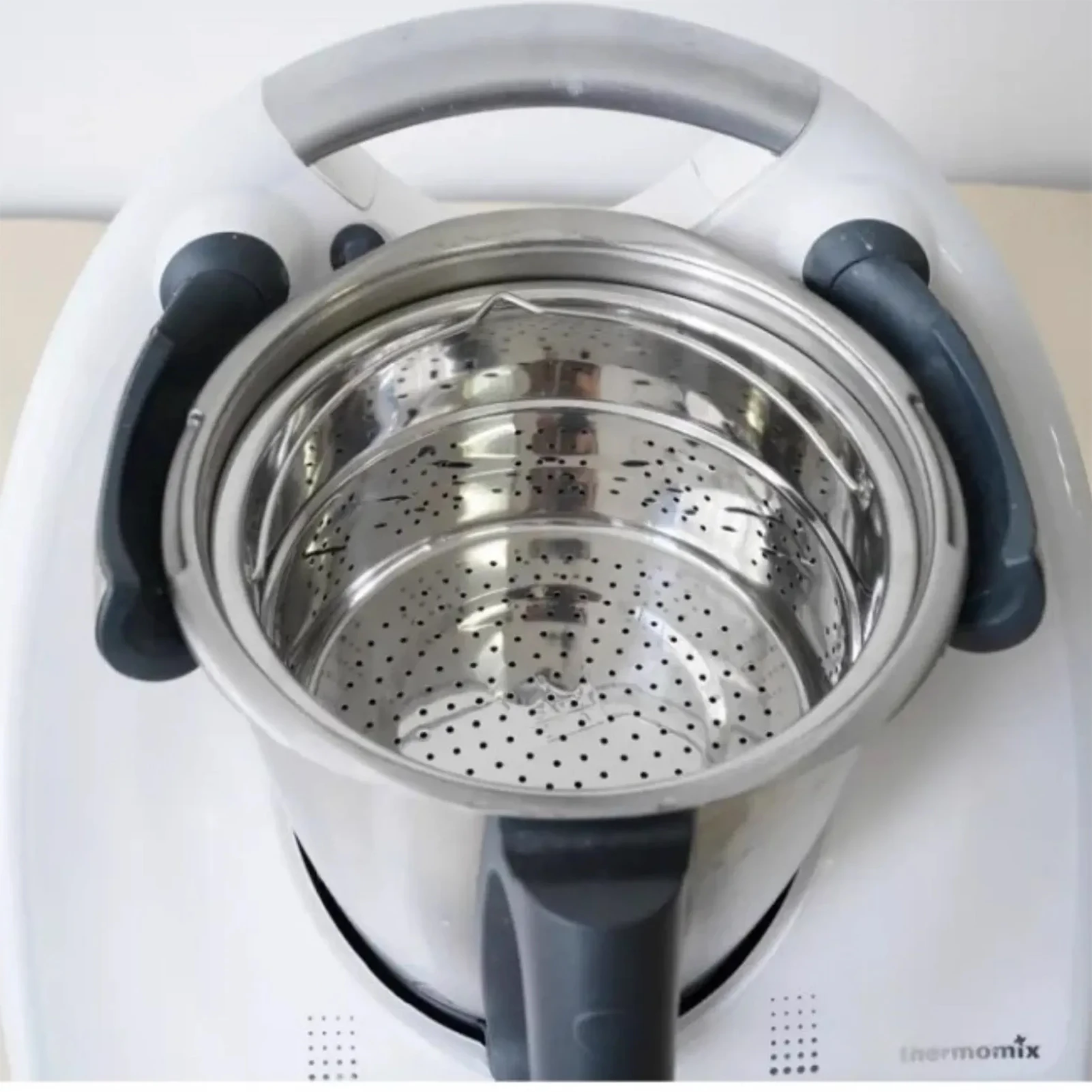 Vaporizador para Thermomix TM5 TM6 TM7 Olla arrocera para alimentos Cesta al vapor de acero inoxidable