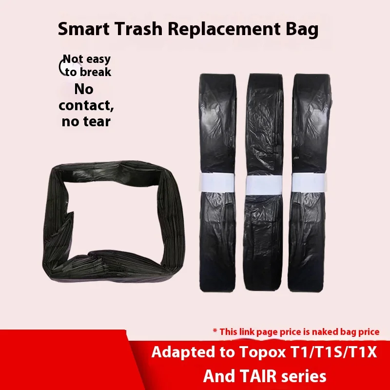 Xiaomi cubo de basura T1 T1S Tair Smart TOWNEW bolsas de basura de repuesto originales 6/12 anillos de repuesto bolsas de embalaje y cambio automático