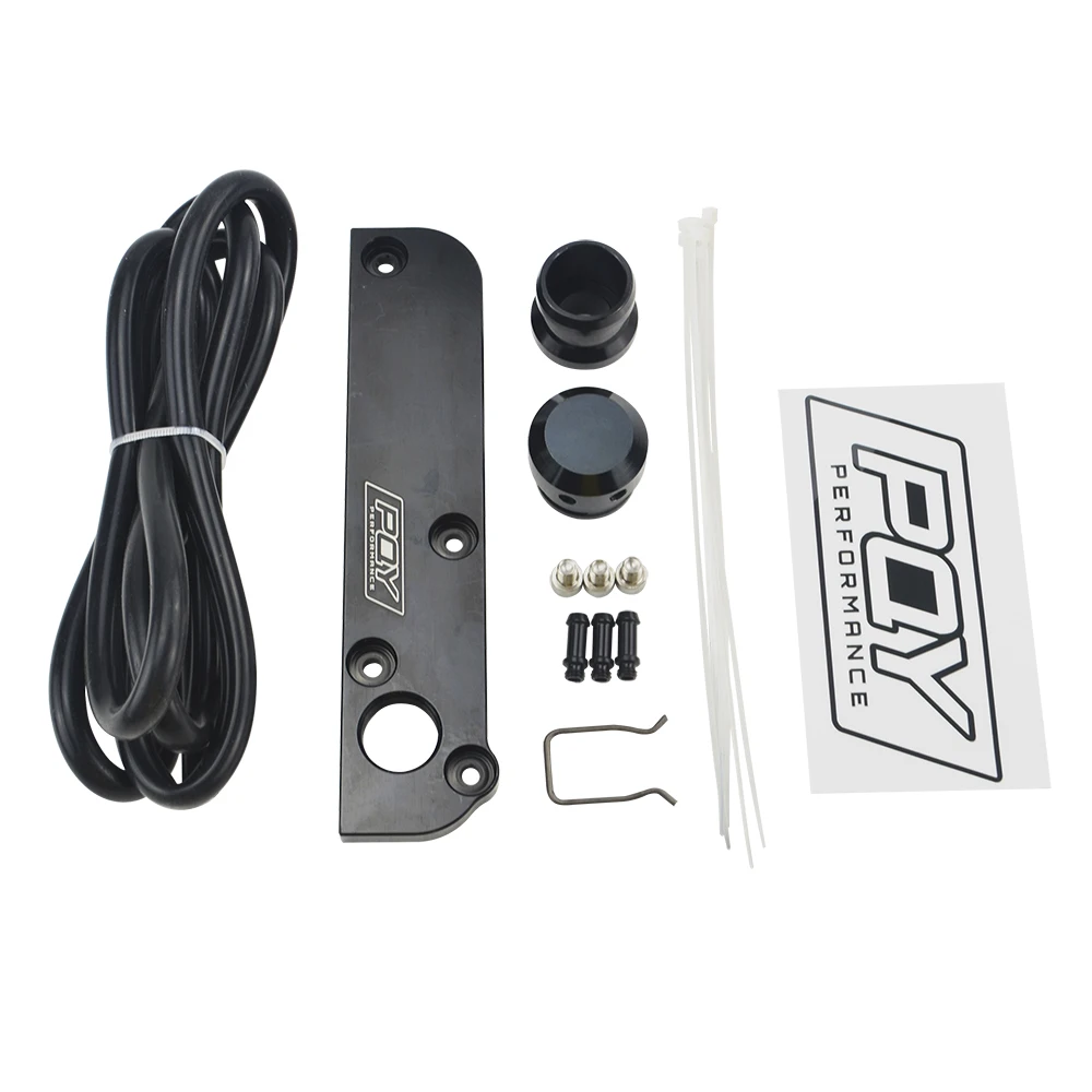 WLR RACING-Juego para eliminar la placa del motor de un coche, adaptador de PCV de renovación para motores Volkswagen(VW)/Audi/SEAT/Skoda EA113 con logotipo PGY-TSB01