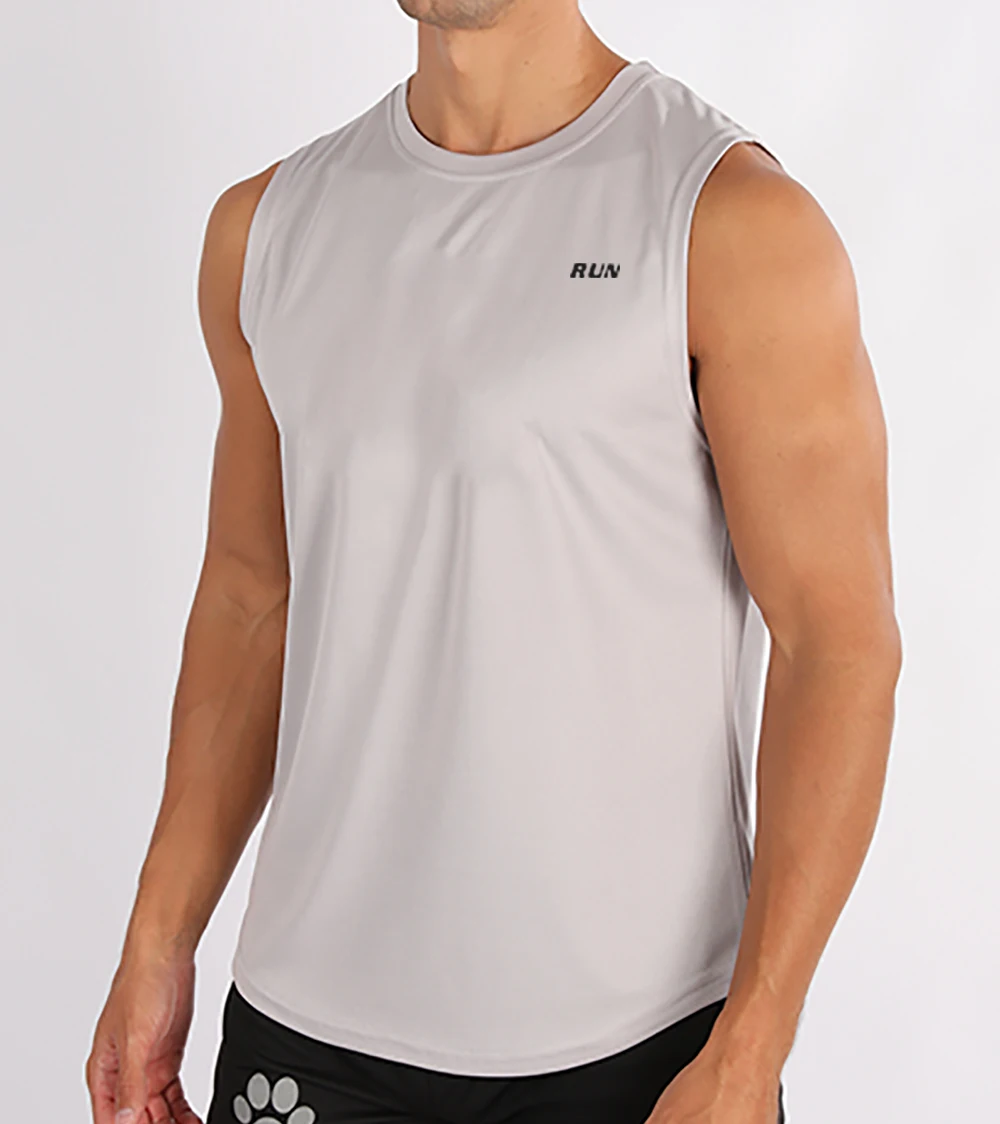 Chalecos deportivos de verano para hombre, ropa de entrenamiento físico, Fitness de velocidad, camisas sueltas sin mangas, chalecos de baloncesto de moda para hombre