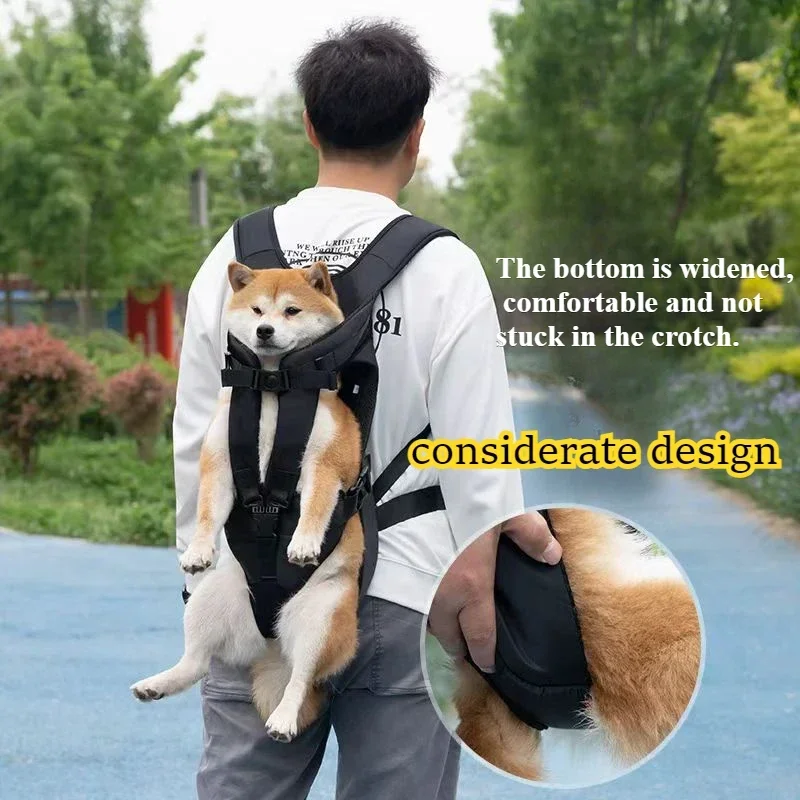 Bolsa para mascotas en el pecho que envuelve la mochila grande para perros, conveniente para llevar al salir, nuevo producto