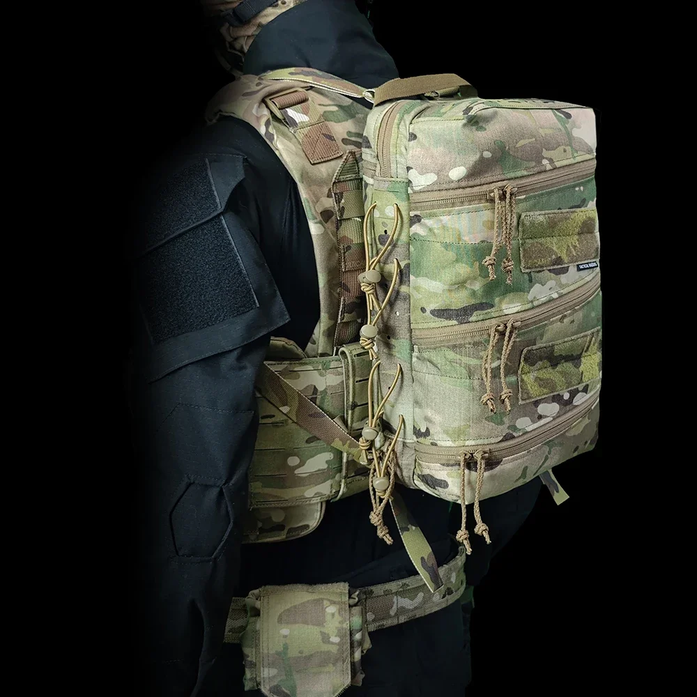 Bolsa Táctica Médica DELTA Estilo SS, Mochila Compacta de Asalto para Camping, Senderismo y Viajes