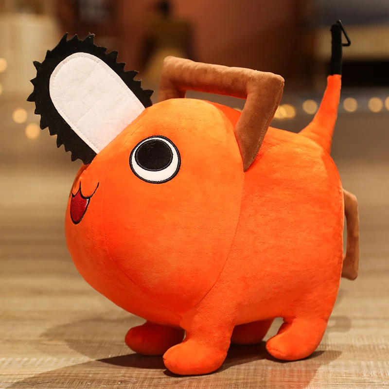 Pochita-motosierra de felpa de 10-40CM para hombre, motosierra, muñeco de peluche bonito, peluche de dibujos animados, juguetes suaves, almohada para niños, regalos de navidad