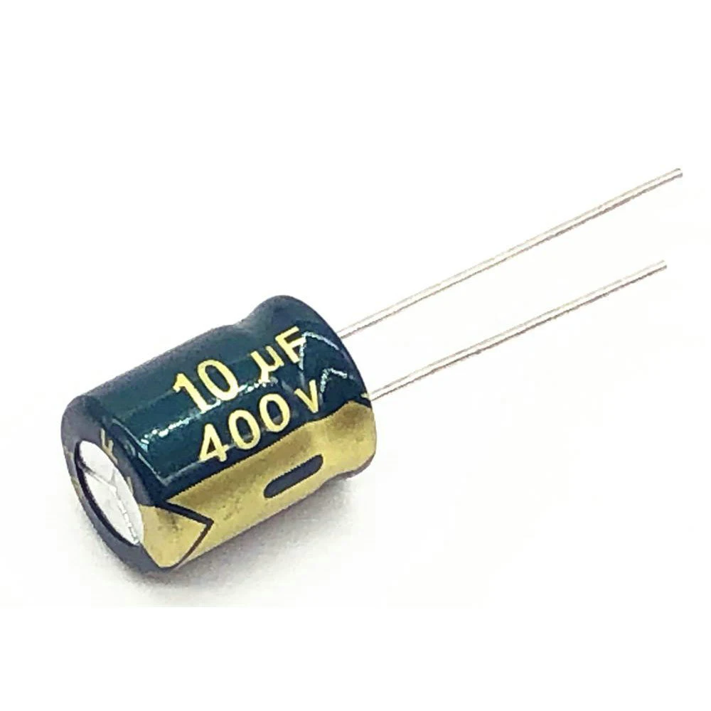 Condensador de aluminio de baja ESR de alta frecuencia, 50-1000 piezas, 10V, 16V, 25V, 35V, 50V, 400V, 100UF, 220UF, 330UF, 470UF, 680UF, 1000UF