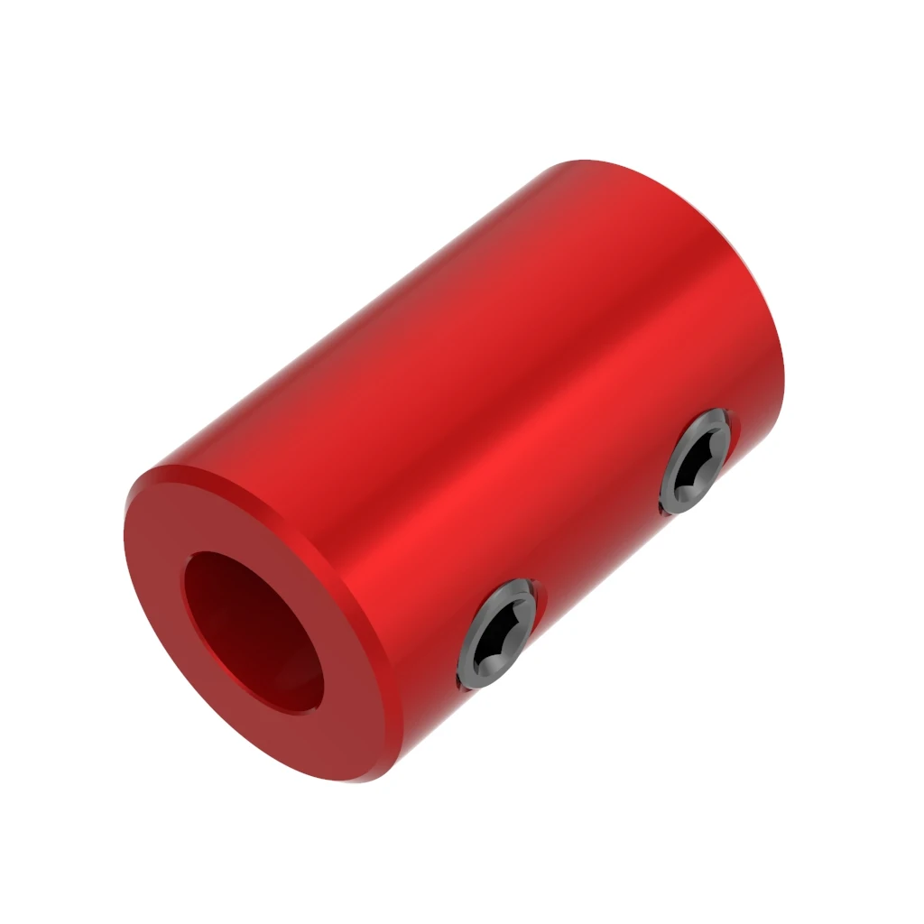 D12L20 diámetro 2mm 3mm 4mm 5mm 6mm 8mm 10mm conector de Motor acoplador de eje de acoplamiento rígido de aluminio para RC barco coche avión