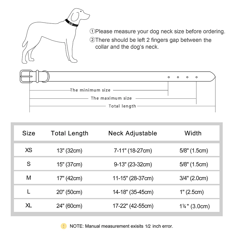 Collar de perro acolchado de cuero PU personalizado, placa de identificación personalizada, Collar para mascotas para perros pequeños y medianos, accesorios de collares duraderos