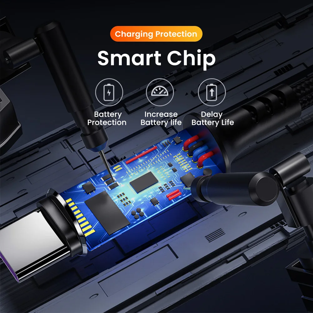 Olaf-Cable Micro USB tipo C de carga rápida para iphone, Xiaomi, Huawei, Samsung, cargador portátil de 0,25 M, Cable de datos