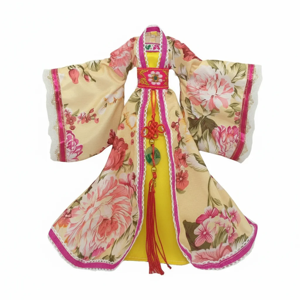 Traje de Hada de la Corte de concubina Imperial China para muñeca, vestido antiguo, accesorios para muñecas de princesa, Ropa para Niñas, 30cm, novedad de 2022