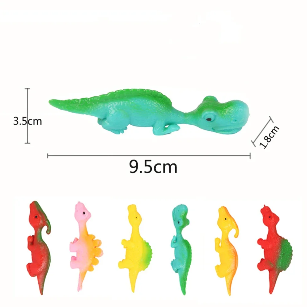 10-50 Piezas de Catapultas de Dedo Coloridas con Forma de Dinosaurio, Juegos para Niños, Regalos para Fiestas de Cumpleaños, Baby Shower, Navidad, Carnaval