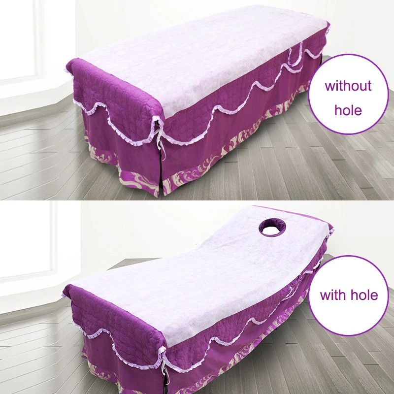 100 unids/bolsa sábanas desechables no tejidas Spa masaje transpirable cubierta de cama sólida viaje negocios Hotel Hospital hoja