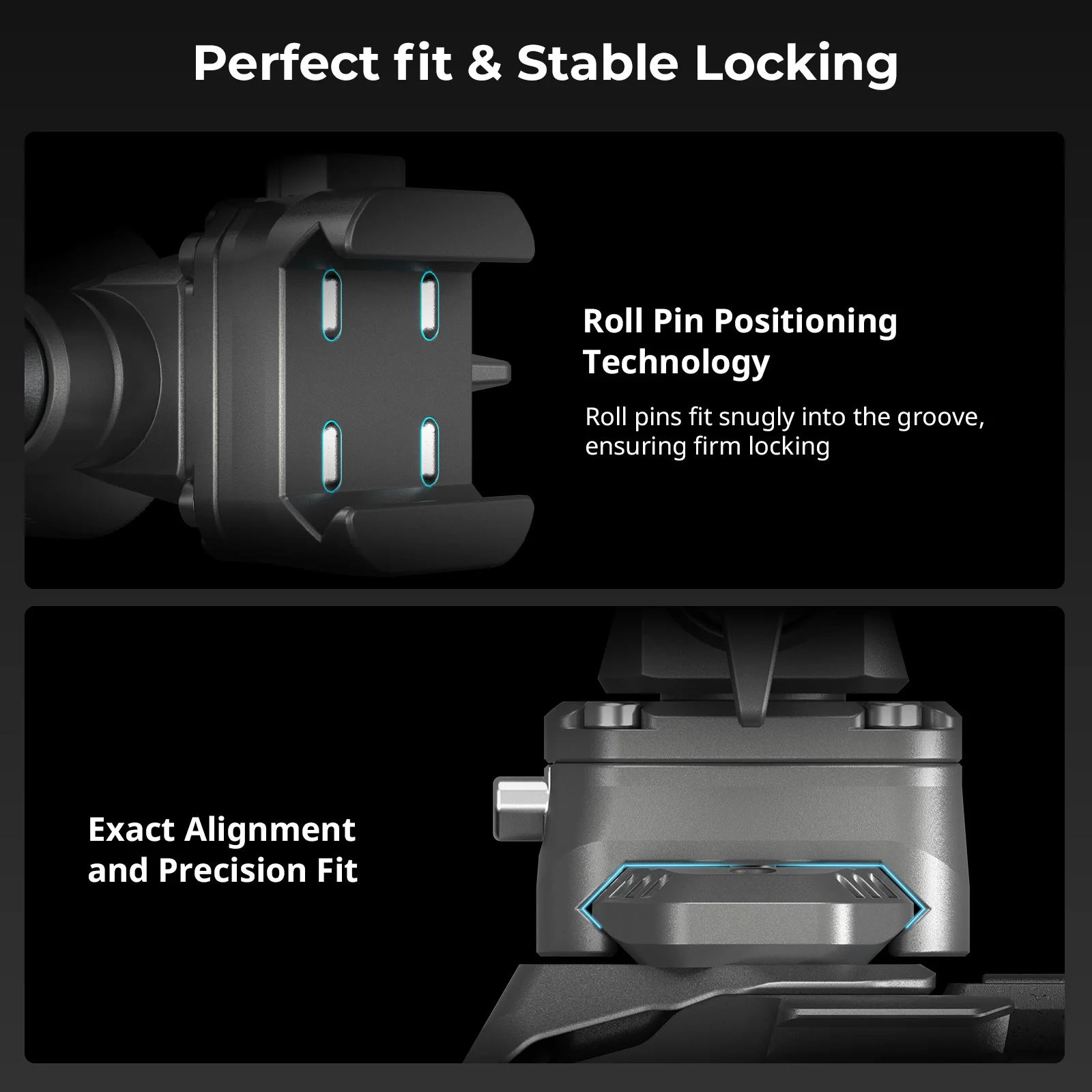 SmallRig HawkLock H21 soporte de Monitor de liberación rápida con abrazadera NATO, cámara giratoria e inclinable ajustable, soporte de Monitor NATO-4487