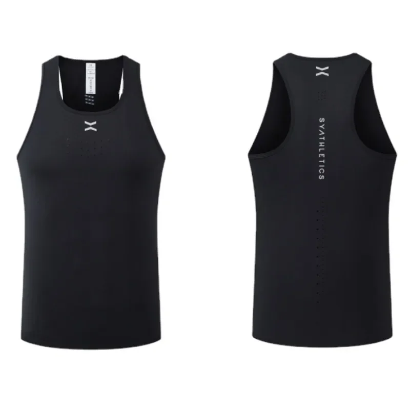 Chaleco de maratón para hombre, camiseta sin mangas de baloncesto, camiseta sin mangas para correr, ropa de entrenamiento para trotar, ropa deportiva para gimnasio
