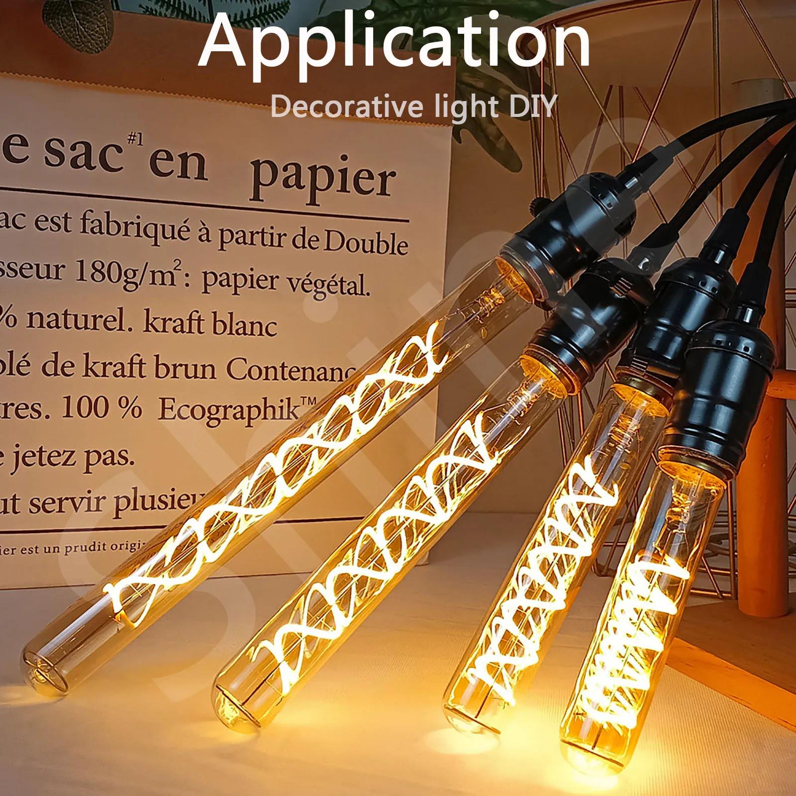 10 Uds filamento LED Flexible 3V COB 38mm 60mm 95mm 80mm 130mm 145mm 185mm 260mm 300mm piezas de lámpara de bombilla Edison decoración de diodo LED