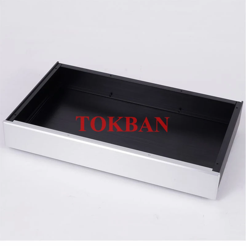 Tokban-carcasa de aluminio HIFI para amplificador doméstico, carcasa de chasis de preamplificador, x 46mm x 320 3204, 191
