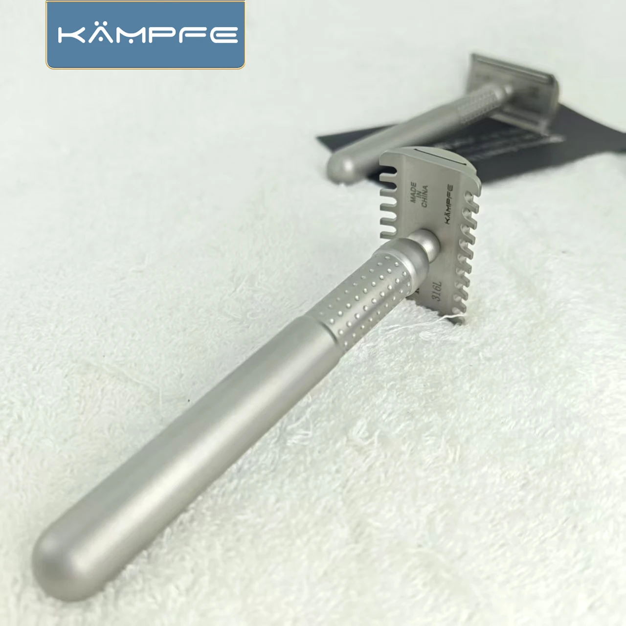 KAMPFE - Maquinaria CNC para afeitadoras de seguridad de acero inoxidable, con 5 cuchillas, herramientas para hombre