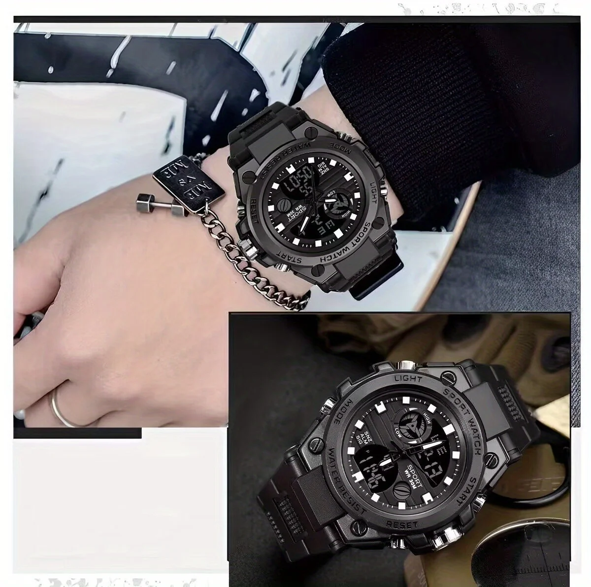 Reloj de negocios de lujo de moda para relojes de hombre con calendario